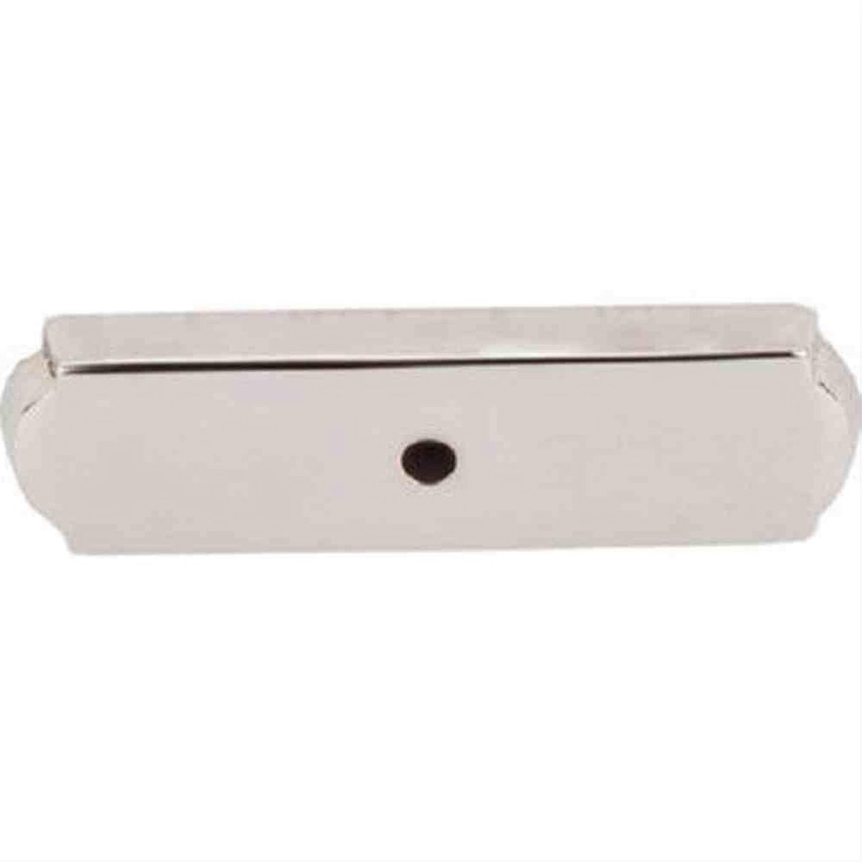 Top Knobs M2010 Aspen II Rectangle Backplate 2-1/2" Polished Nickel