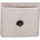 Top Knobs M2017 Aspen II Square Backplate 7/8" Brushed Satin Nickel