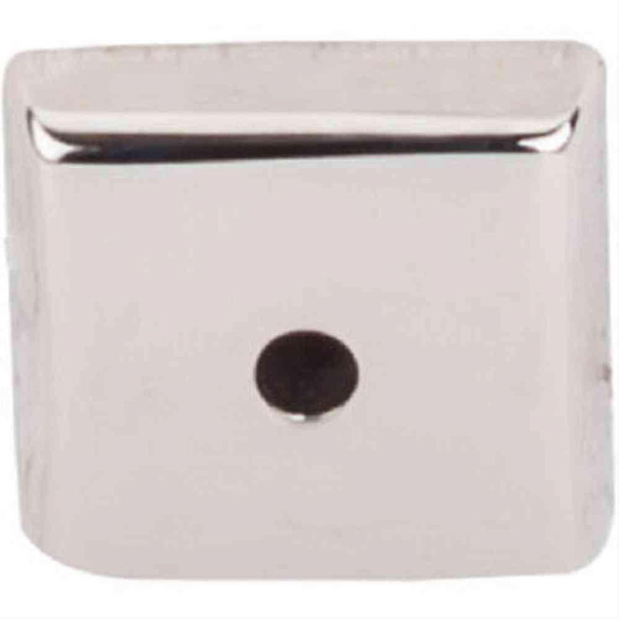 Top Knobs M2019 Aspen II Square Backplate 7/8" Polished Nickel