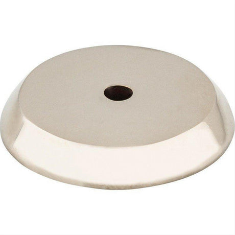 Top Knobs M2028 M202 Aspen II Round 1 1/4" Knob Backplate Polished Nickel
