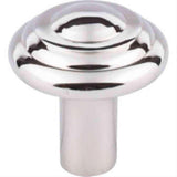Top Knobs M2034 Aspen II Button Cabinet Knob 1-1/4" Polished Nickel