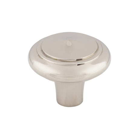 Top Knobs M2046 Aspen II Peak 1 5/8" Diameter Round Knob Polished Nickel