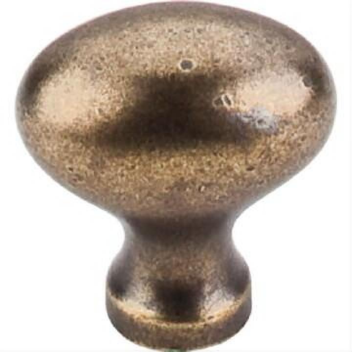 Top Knobs M204 Egg Cabinet Knob 1-1/4" German Bronze