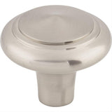 Top Knobs M2044 M204 Aspen II Peak 1 5/8" Diameter Mushroom Cabinet Knob Brushed Satin Nickel