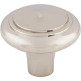 Top Knobs M2046 M204 Aspen II Peak 1 5/8" Diameter Mushroom Cabinet Knob Polished Nickel