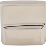 Top Knobs M2052 M205 Aspen II Flat Sided 7/8" Center to Center Length Rectangle Knob Polished Nickel
