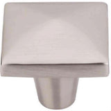 Top Knobs M2062 M206 Aspen II Square Cabinet Knob 1-1/2" Brushed Satin Nickel