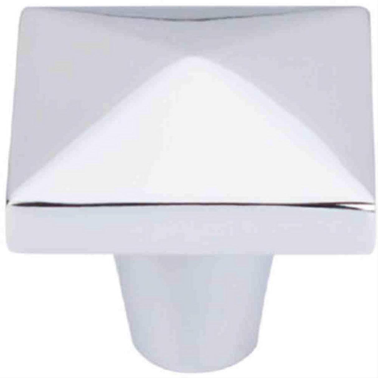Top Knobs M2063 M206 Aspen II Square Cabinet Knob 1-1/2" Polished Chrome