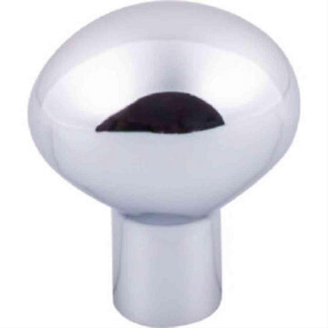 Top Knobs M2066 Aspen II Small Egg Cabinet Knob 1-3/16" Polished Chrome