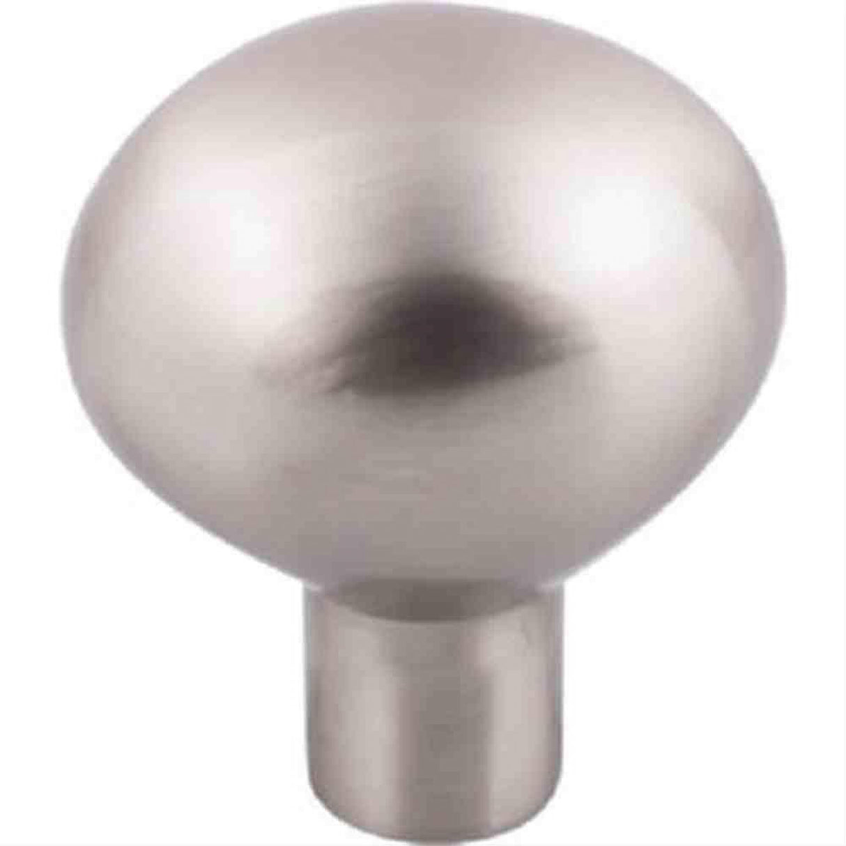 Top Knobs M2068 Aspen II Large Egg Cabinet Knob 1-7/16" Brushed Satin Nickel