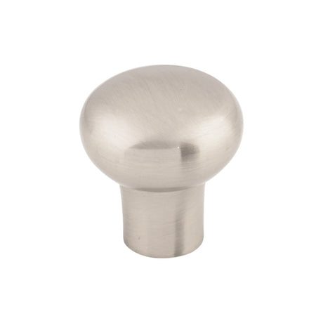 Top Knobs M2077 Aspen II Round 7/8" Diameter Round Knob Brushed Satin Nickel