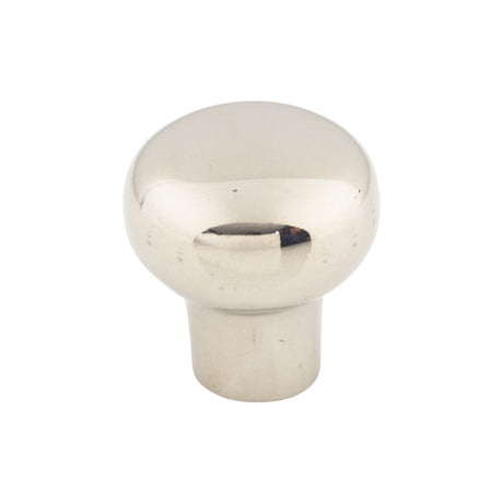 Top Knobs M2079 Aspen II Round 7/8" Diameter Round Knob Polished Nickel