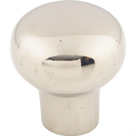 Top Knobs M2079 M207 Aspen II Round 7/8" Diameter Mushroom Cabinet Knob Polished Nickel