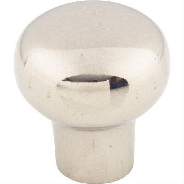 Top Knobs M2079 M207 Aspen II Round 7/8" Diameter Mushroom Cabinet Knob Polished Nickel