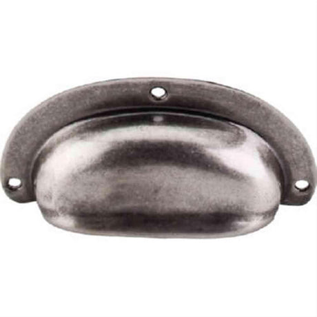 Top Knobs M210 Mayfair Cup Pull 3-3/4" Pewter Antique
