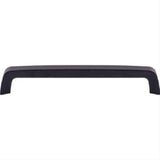 Top Knobs M2100 Tapered Bar Cabinet Pull 7-9/16" Center to Center Flat Black