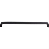 Top Knobs M2102 M21 Tapered Bar 12 5/8" Center to Center Arched Cabinet Pull Flat Black