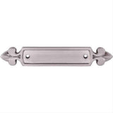 Top Knobs M2130 Dover Backplate 2-1/2in. Brushed Satin Nickel