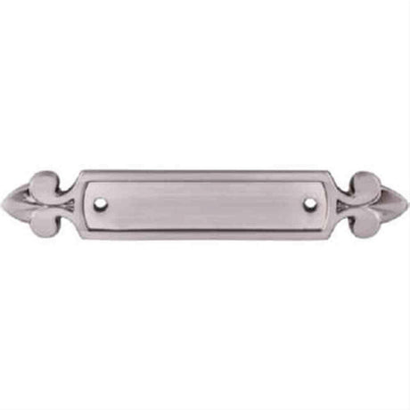 Top Knobs M2130 Dover Backplate 2-1/2in. Brushed Satin Nickel