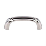 Top Knobs M2132 Dover D Cabinet Pull 2-1/2in. Center to Center Polished Nickel