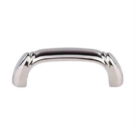 Top Knobs M2132 Dover D Cabinet Pull 2-1/2in. Center to Center Polished Nickel