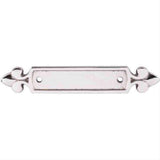 Top Knobs M2133 Dover Backplate 2-1/2in. Polished Nickel