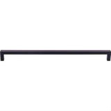Top Knobs M2138 Square Bar Cabinet Pull 12-5/8in. Center to Center Flat Black