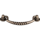 Top Knobs M214 Salisbury Cabinet Pull 3-3/4" Center to Center Pewter Antique
