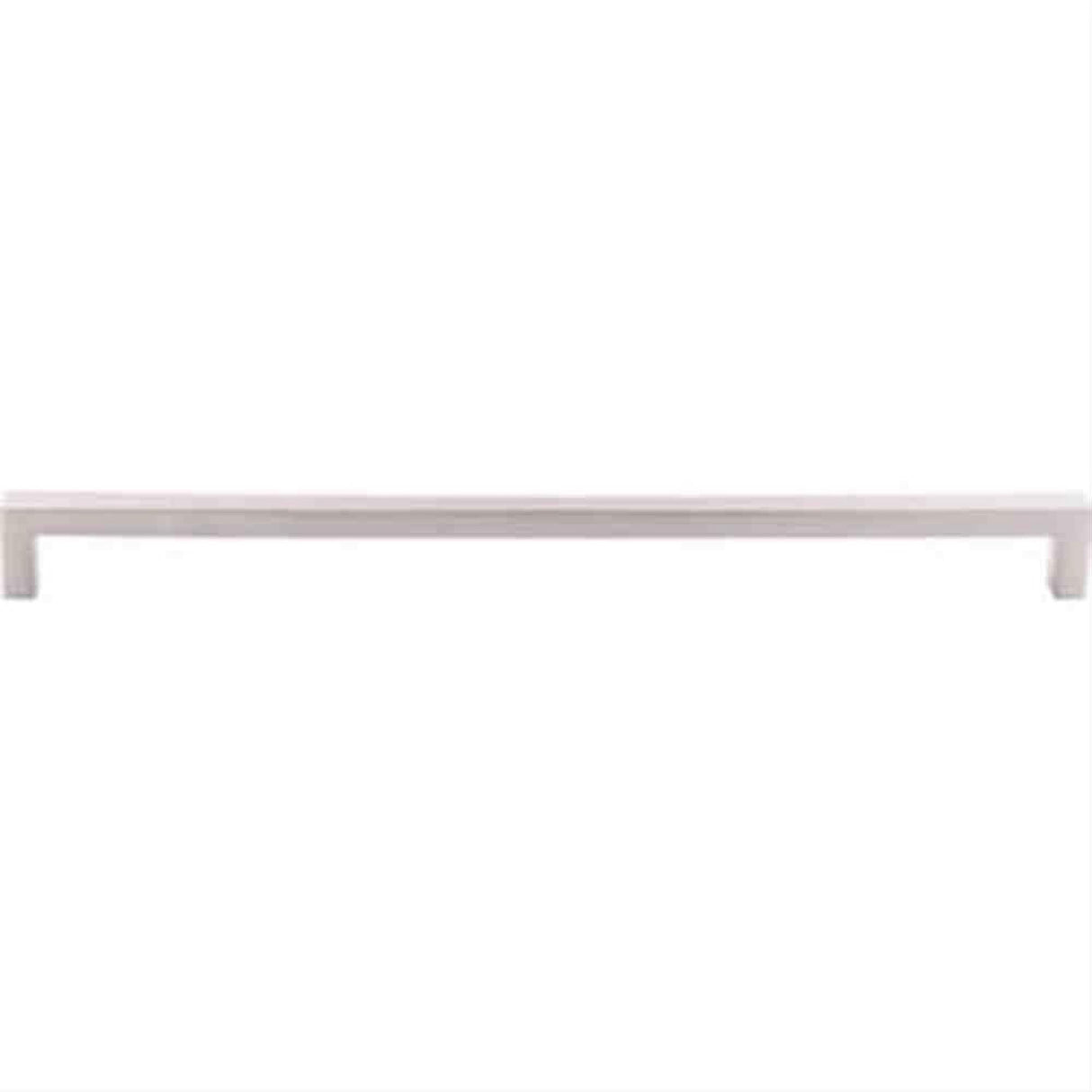 Top Knobs M2141 Square Bar Cabinet Pull 12-5/8in. Center to Center Brushed Satin Nickel