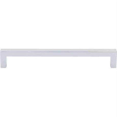Top Knobs M2143 Square Bar Cabinet Pull 7-9/16" Center to Center Polished Chrome