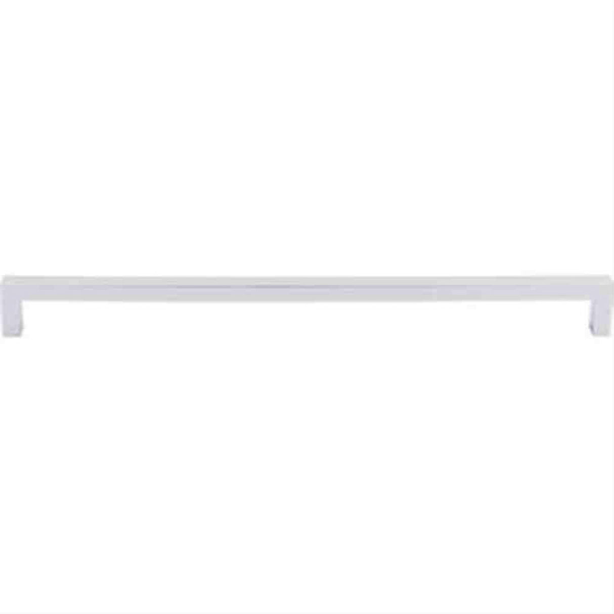 Top Knobs M2144 Square Bar Cabinet Pull 12-5/8in. Center to Center Polished Chrome