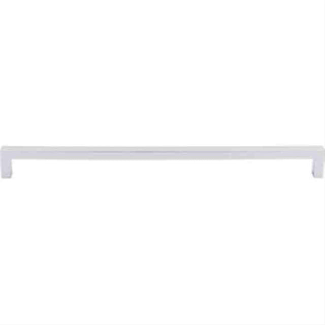 Top Knobs M2144 Square Bar Cabinet Pull 12-5/8in. Center to Center Polished Chrome