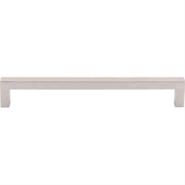 Top Knobs M2146 M21 Square Bar Cabinet Pull 7-9/16in. Center to Center Polished Nickel