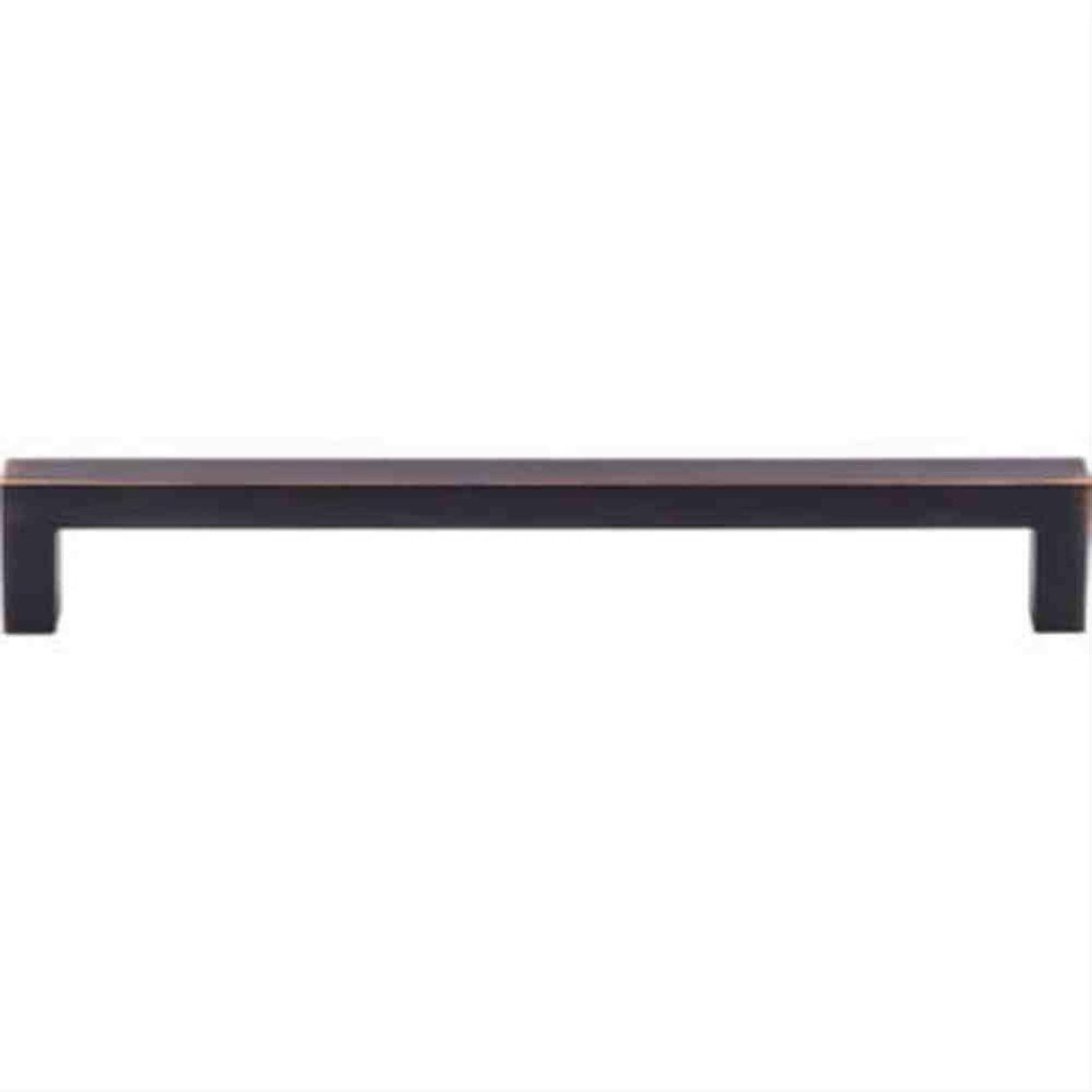 Top Knobs M2149 M21 Square Bar Cabinet Pull 7-9/16in. Center to Center Tuscan Bronze