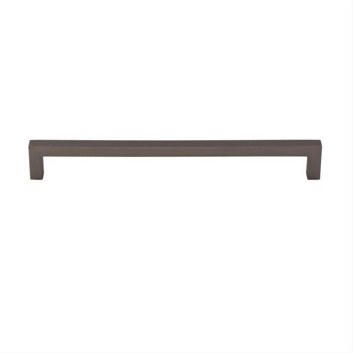 Top Knobs M2152 Square Bar Cabinet Pull 8-13/16" Center to Center Ash Gray