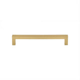 Top Knobs M2155 Square Bar Cabinet Pull 6-5/16" Center to Center Honey Bronze