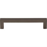 Top Knobs M2156 Square Bar 5 1/16" Center to Center Bar Pull Ash Gray