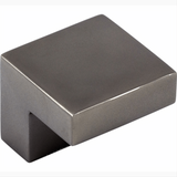 Top Knobs M2160 Square Cabinet Knob 5/8" Center to Center Ash Gray