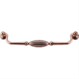 Top Knobs M218 Tuscany Large Drop Cabinet Pull 8-13/16" Center to Center Old English Copper