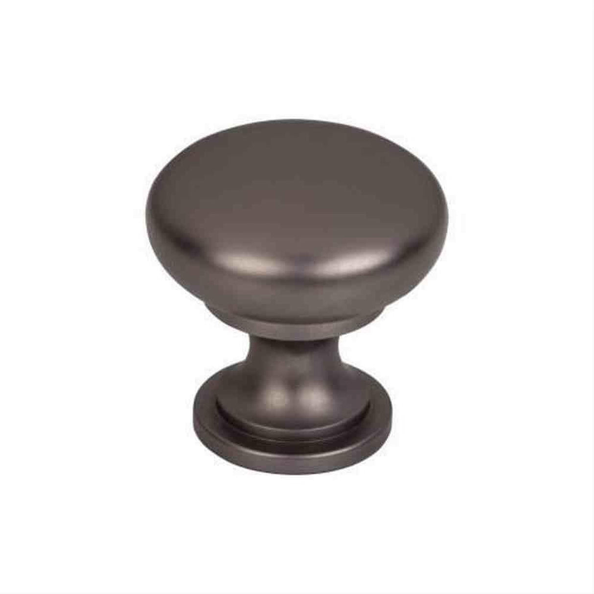 Top Knobs M2203 Hollow Round Cabinet Knob 1-3/16" Ash Gray