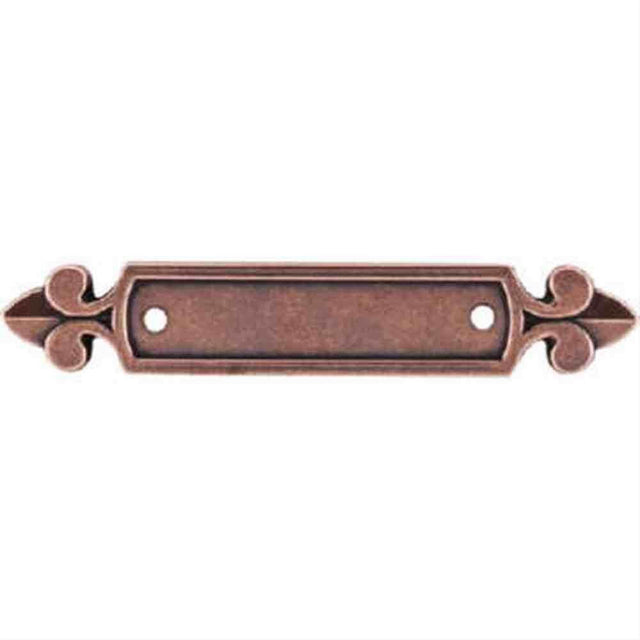 Top Knobs M221 Dover Backplate 2-1/2" Old English Copper
