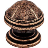 Top Knobs M23 M2 London 1 1/4" Diameter Mushroom Cabinet Knob Old English Copper