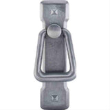 Top Knobs M238 Mission Ring Cabinet Pull & Backplate 2-1/4" Center to Center Pewter Light