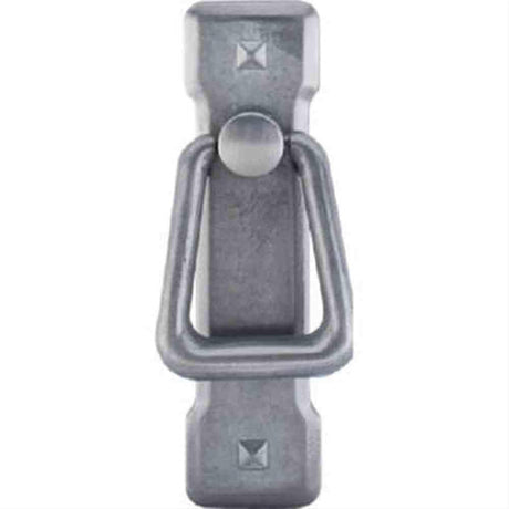 Top Knobs M238 Mission Ring Cabinet Pull & Backplate 2-1/4" Center to Center Pewter Light