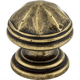 Top Knobs M24 M2 London 1 1/4" Diameter Mushroom Cabinet Knob German Bronze