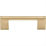 Top Knobs M2411 Princetonian Bar Cabinet Pull 3-3/4" Center to Center Honey Bronze
