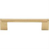Top Knobs M2413 Princetonian Bar Cabinet Pull 6-15/16" Center to Center Honey Bronze