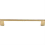 Top Knobs M2414 Princetonian Bar Cabinet Pull 8-13/16" Center to Center Honey Bronze