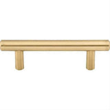 Top Knobs M2420 Hopewell Bar Cabinet Pull 3" Center to Center Honey Bronze