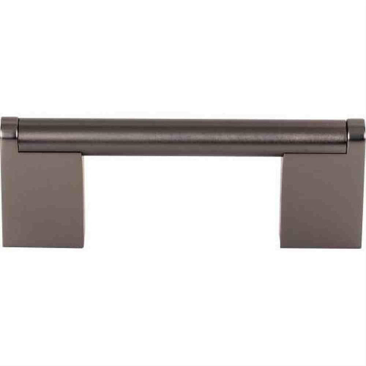 Top Knobs M2443 Princetonian Bar Cabinet Pull 3" Center to Center Ash Gray